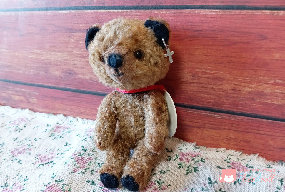 アンティーク風ビスコースミニ