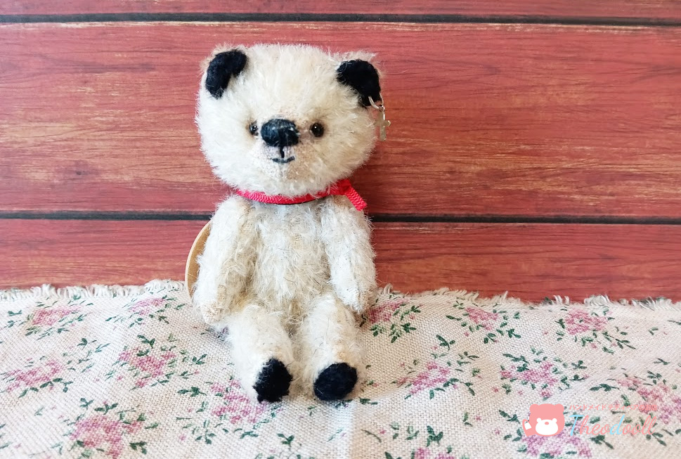 アンティークホワイトミニベアー