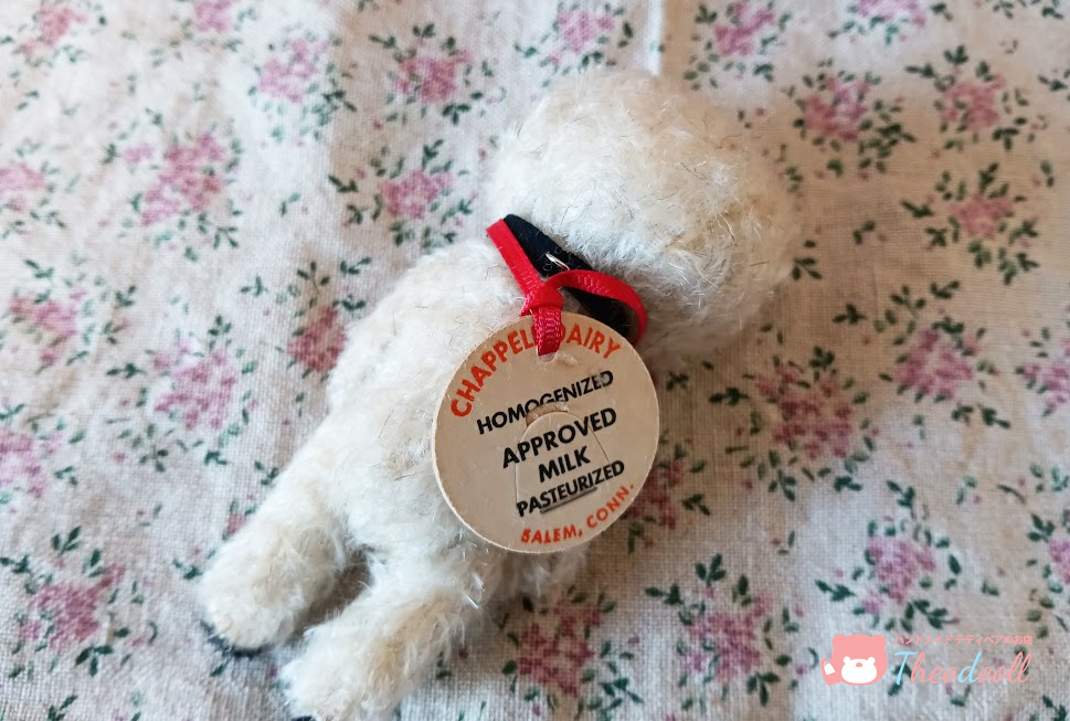 アンティークホワイトミニベアー