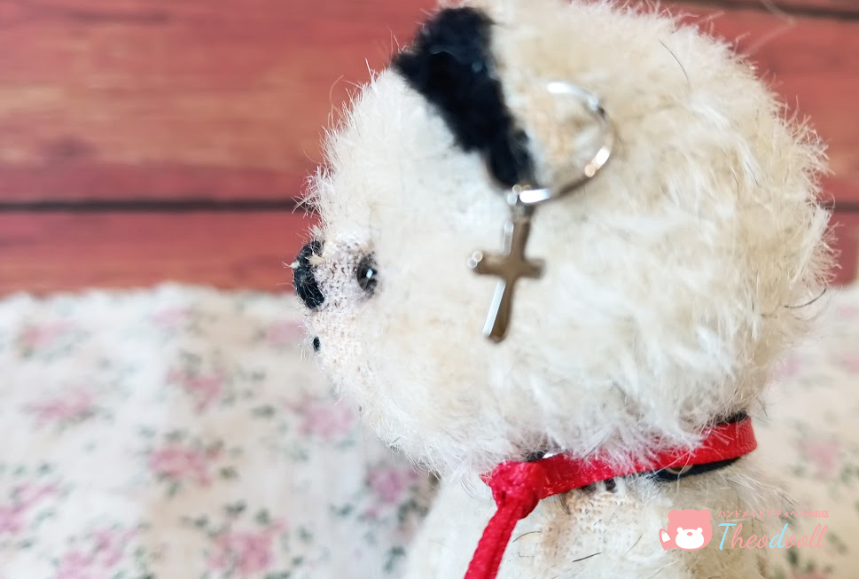 アンティークホワイトミニベアー