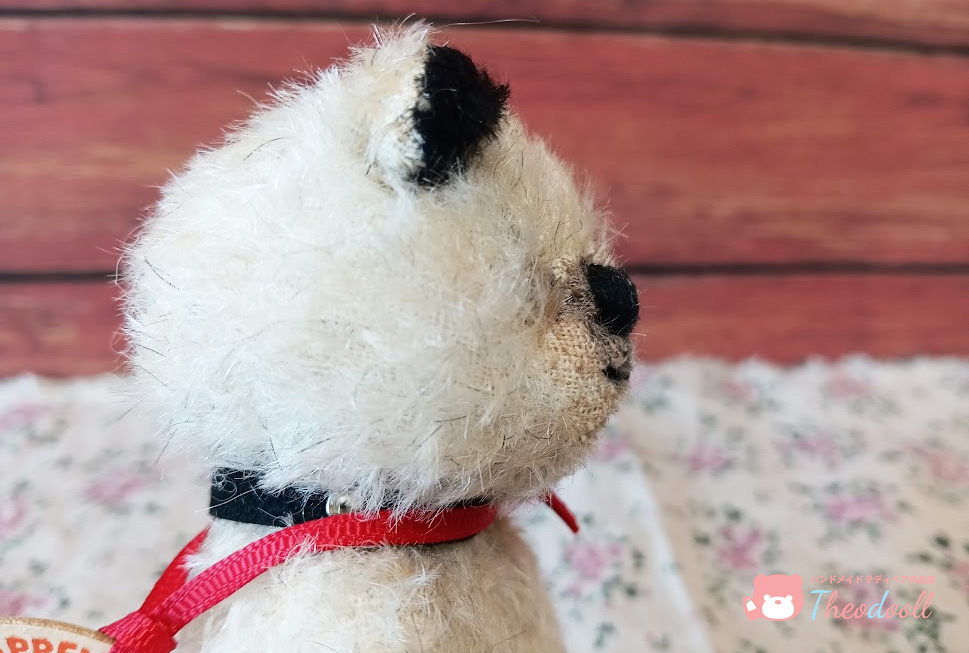 アンティークホワイトミニベアー