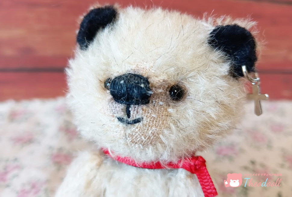 アンティークホワイトミニベアー