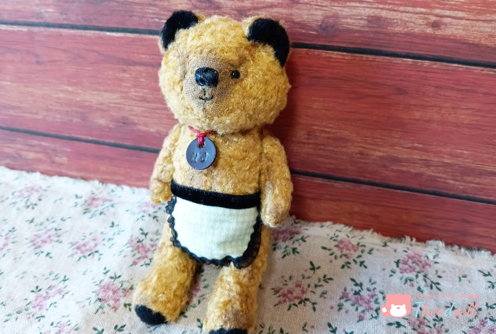 アンティーク風黒耳ベアー