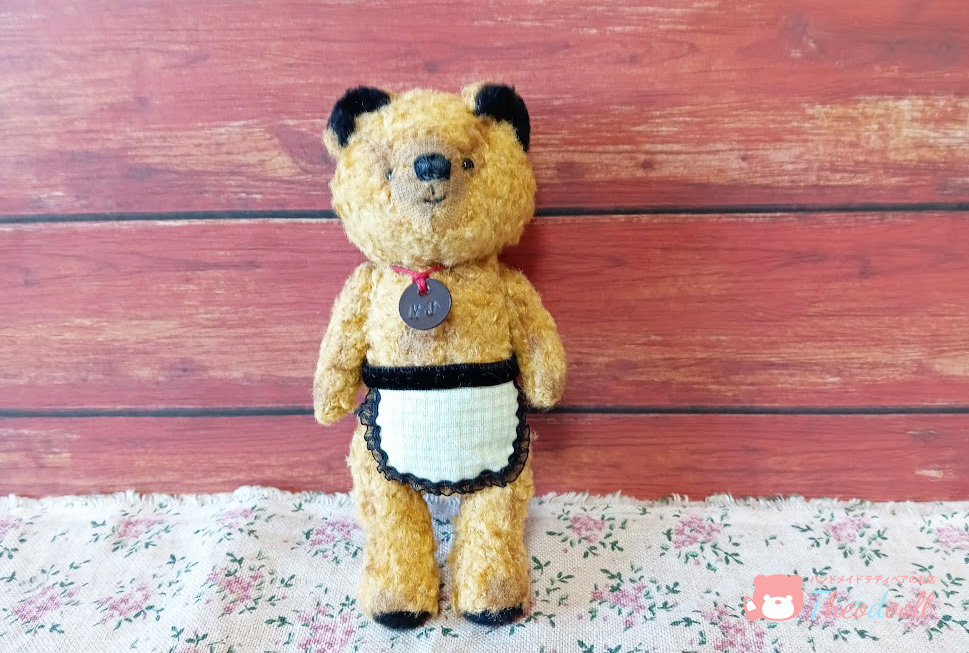 アンティーク風黒耳ベアー