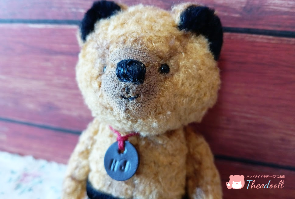 アンティーク風黒耳ベアー