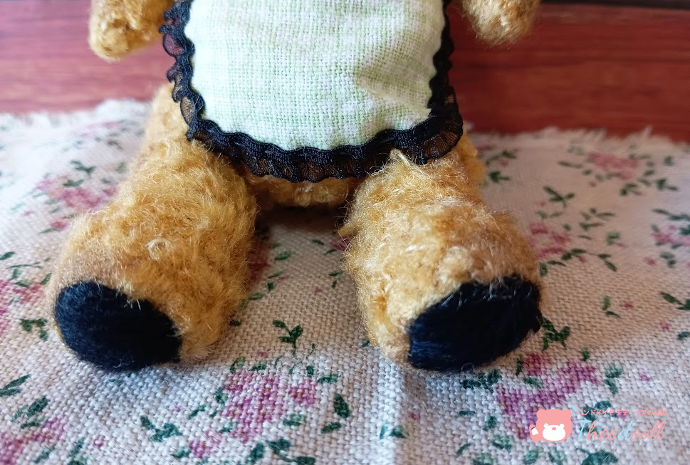 アンティーク風黒耳ベアー