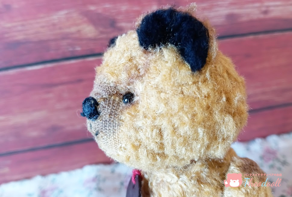 アンティーク風黒耳ベアー