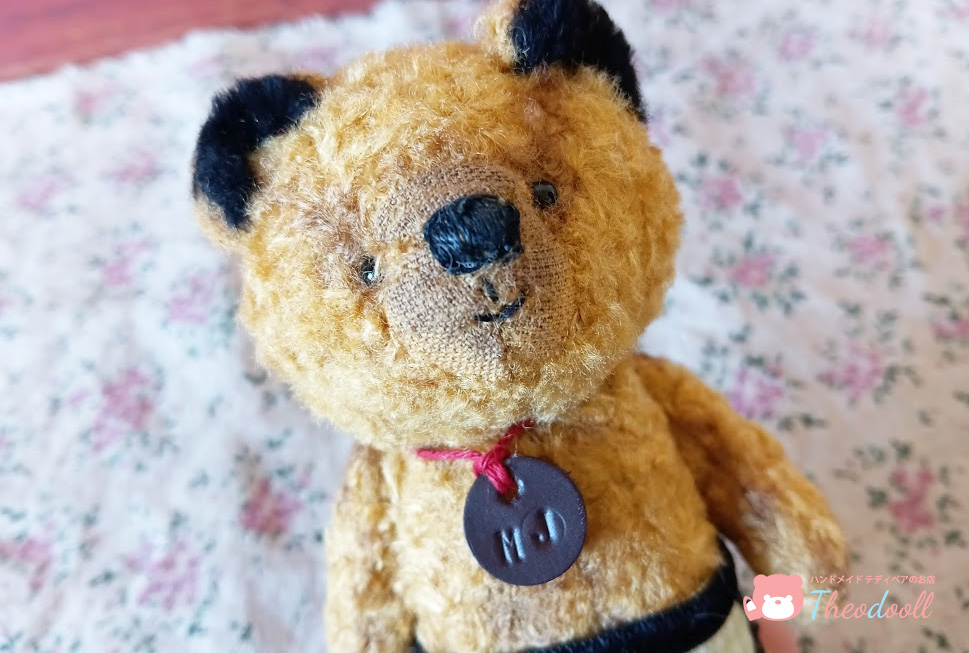 アンティーク風黒耳ベアー