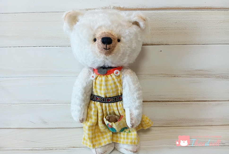 ワンピースホワイトベアー